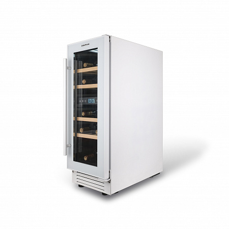 Cellar Private винный шкаф встраиваемый, двухзонный белый на 17 бутылок (CP017-2TW)