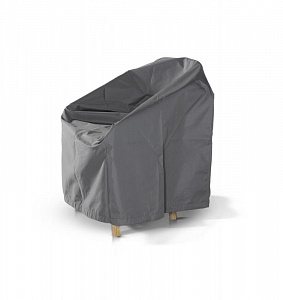 Чехол на стул малый, цвет серый 60x60x78 (60) см