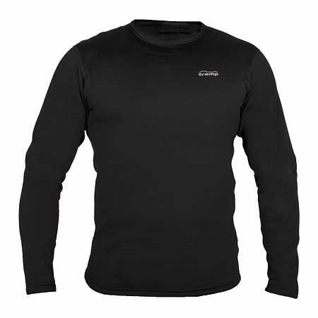 Tramp футболка с длинным рукавом Warm Stretch RN (черный) / S