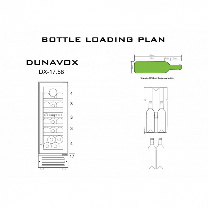 Dunavox DX-17.58DBK/DP